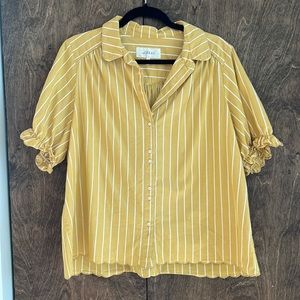 THE GREAT. | Button Up Top | Size 2 (Medium) | gently worn